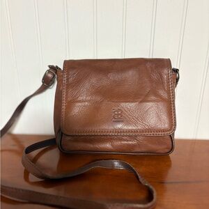 Made in Italy Leather Crossbody Bag